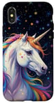 iPhone X/XS Magic Unicorn - Dreams in Rainbow Colours Imaginative Case