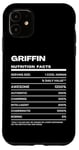 iPhone 11 Griffin Nutrition Facts Name Funny Case