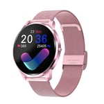 2021 New Smart Watch Women IP68 Waterproof Full Touch Screen Heart Rate Monitor Blood Pressure Smart Watch Men Aluminum Case,F