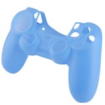 Housse Pour Manette Sony Playstation 4 / Ps4 - Étui Protection Silicone - Anti Choc / Rayures - Bleu