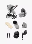 egg3 Pushchair, Carrycot & Accessories with Maxi-Cosi Pebble 360 Pro Car Seat and Base Luxury Bundle