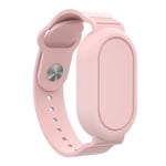 Vattentätt Silikonarmband Samsung Galaxy SmartTag 2 rosa