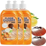 NMLfloorcleaner,Strongdecontamination floor cleaner, wood floor cleaner and polish, laminate floor cleaner,3pcs