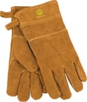 Hällmark Leather Gloves Small Brown, OneSize