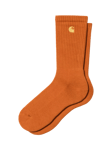 Carhartt WIP Chase Logo Ankle Socks, Turmeric, One Size