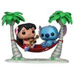 Figurine Funko Pop Lilo Et Stitch In Hammock Movies Moment / Lilo Et Stitch / Funko Pop Disney #1200 - Exclusive Special Edition