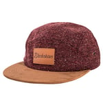 Blackskies Obsidian 5 Panel Hat | Men Women Premium Baseball Cap Dad Snapback Strapback Hip Hop Urban Wool - Maroon Brown