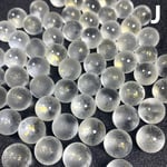 50st 12mm Glaskulor Kulor Berlocker Klar Pinball hine J