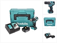 Makita DHP 487 RT1J akkuiskuporakone 18 V 40 Nm + 1x 5,0 Ah akku + laturi + Makpac