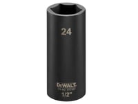 Dewalt Nasadka 24Mm 1/2C Impact Socket Deep