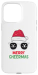 Coque pour iPhone 15 Pro Max joyeux Cheermas, Pom-pom girl Noël