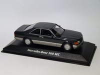 Mercedes-Benz 560 SEC Noir de 1986 au 1/43 de Minichamps / Maxichamps 940035121