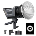 SMALLRIG RC 220D 220W COB LED Video Light, 5600K 98700Lux Continuous Output Light with 9 Lighting Effects, CRI 95+ Bowens Mount Light Manual and App Control Remotely Studio Spotlight - 3619