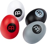 Meinl Percussion Egg Shaker Set - 4 Volumes Différents - Inclus Soft, Medium, Loud, Extra Loud - Plastique, Multicolore (ES-SET)