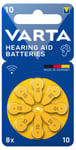 Varta HAB 10 hörapparatsbatteri 1,4 V, 8-pack