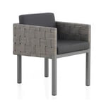 Fauteuil de jardin Aluminium Gris - YAIZA