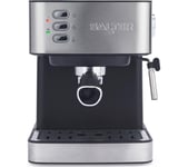 SALTER EK6137 Coffee Machine - Black & Silver, Black