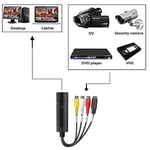 Convert Analog Video To Digital Format Audio Video Capture Card PC Adapter