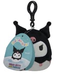 Squishmallows - 9 cm Clip-on Hello Kitty and Friends - Kuromi