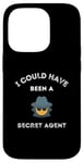 Coque pour iPhone 14 Pro Spy Secret Agent Movie Books Fan Reader Dad Père Mom