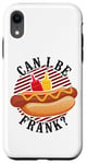 iPhone XR Hot Dog Adult Can I Be Frank? Case