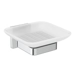 Ideal Standard IOM Square Wall Mounted Soap Dish And Holder, E2201AA