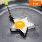 LF02266-Rostfri stekt äggform. 5 stilar. att forma pannkakor. omeletter. stekta ägg. matlagningsredskap