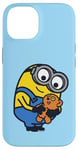 Coque pour iPhone 14 Minions Cute Bob Favorite Teddy Bear Portrait