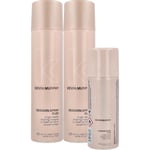 Kevin Murphy Session Flex Finishing Hairspray 400 ml x 2 & 100 ml