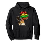 Afro Teacher African American Inspirational Word Cloud Pullover Hoodie