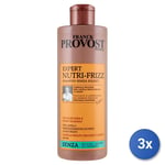 3x Provost Shampooing 400 Ml. Nutri Frizz