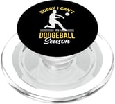 Funny Dodgeball game Design for a Dodgeball Player PopSockets PopGrip for MagSafe