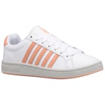 2024 K-Swiss Ladies Court Tiebreak Trainers Leather Sneakers Classic Tennis Shoe