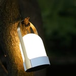 Lampe de table lanterne portable sans fil - Rechargeable par USB - Batterie puissante et longue durée de 4000 mAh - Chambre d'enfant - éclairage intérieur/extérieur - Intensité tactile facile en 3 étapes - LED ultra lumineuse