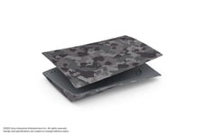 PS5 Standard Cover Grey Camo