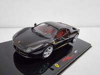 Hotwheels P9955 458 Italia Ferrari Black 1/43 #NEW