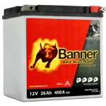 Batteri Banner Bike Bull ETX30L 53001 AGMPRO