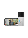 Ring Battery Video Doorbell (Satin Nickel) + Chime (2nd Gen) - EU Plug