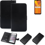 phone Case Wallet Case for Wiko Y62 Mobile phone protection black