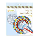 Avenue Mandarine GY028O - Un carnet de coloriage Graffy pop 36 pages - Mandalas pré-découpées - À partir de 6 ans - GARCON