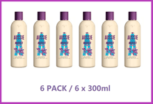 Aussie MIRACLE MOIST Shampoo 300ml, Pack of 6 / 6 x 300ml - Original Bottles