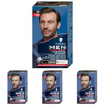 Schwarzkopf Couleur Men Perfect 70 Châtain foncé naturel, Châtain foncé Naturel, 1 Unité (Lot de 4)