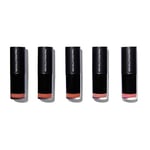 Revolution Pro, Collection de rouges à lèvres, Bare, 5x3.2g