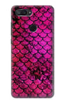 Pink Mermaid Fish Scale Case Cover For Xiaomi Mi 8 Lite
