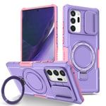 Samsung Galaxy Note 20 Ultra      Magsafe Sliding Cover Case    Purple