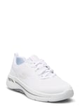 Womens Go Walk Arch Fit - Motion Breeze Låga Sneakers White Skechers