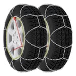 vidaXL Snökedjor till bil 2-pack 16 mm 4x4 SUV storlek 410 210609