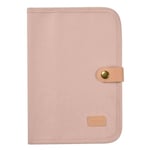 BEABA, Protège carnet de santé canvas rose poudré