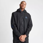 NIKE AIR MAX WOVEN JACKET SIZE XL (FV5595 010) BLACK / GAME ROYAL BLUE