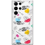 ERT GROUP Coque de téléphone Portable pour Samsung S22 Ultra Original et sous Licence Officielle Friends Motif 037 Parfaitement adapté à la Forme du téléphone Portable, partiel imprimé